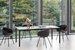 Hay - Stol AAC26 - sort med sorte ben - about a chair AAC 26