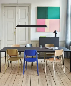 Hay - T12 bord - sort længde 250 cm