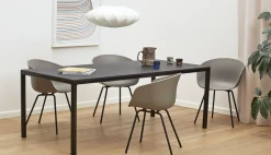 Hay - T12 bord - sort længde 160 cm