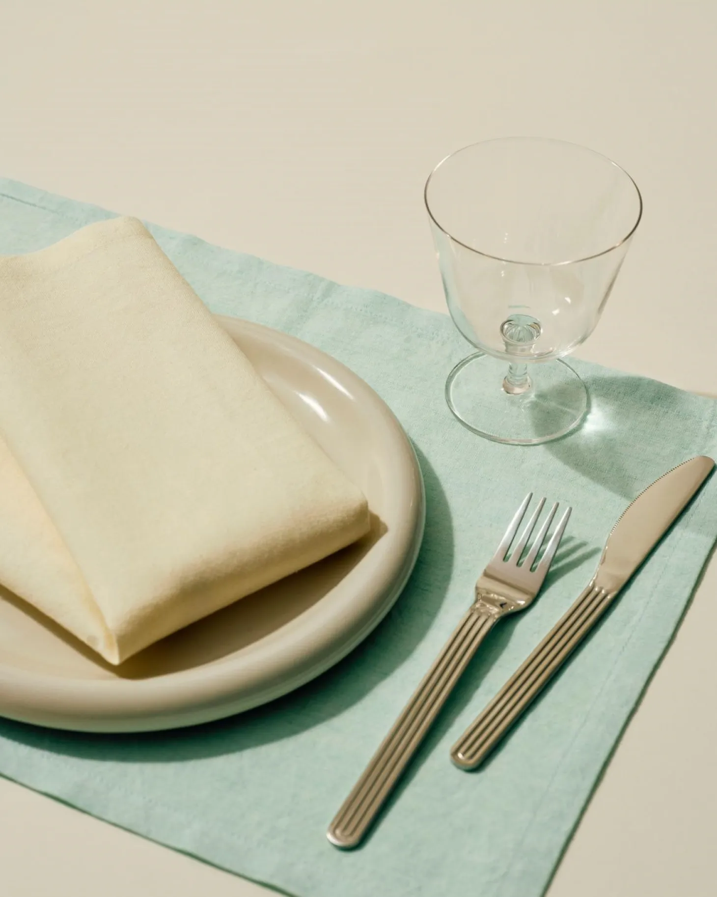 Hay - Tavolo Napkin/Placemat - Set of 4 - Soft yellow