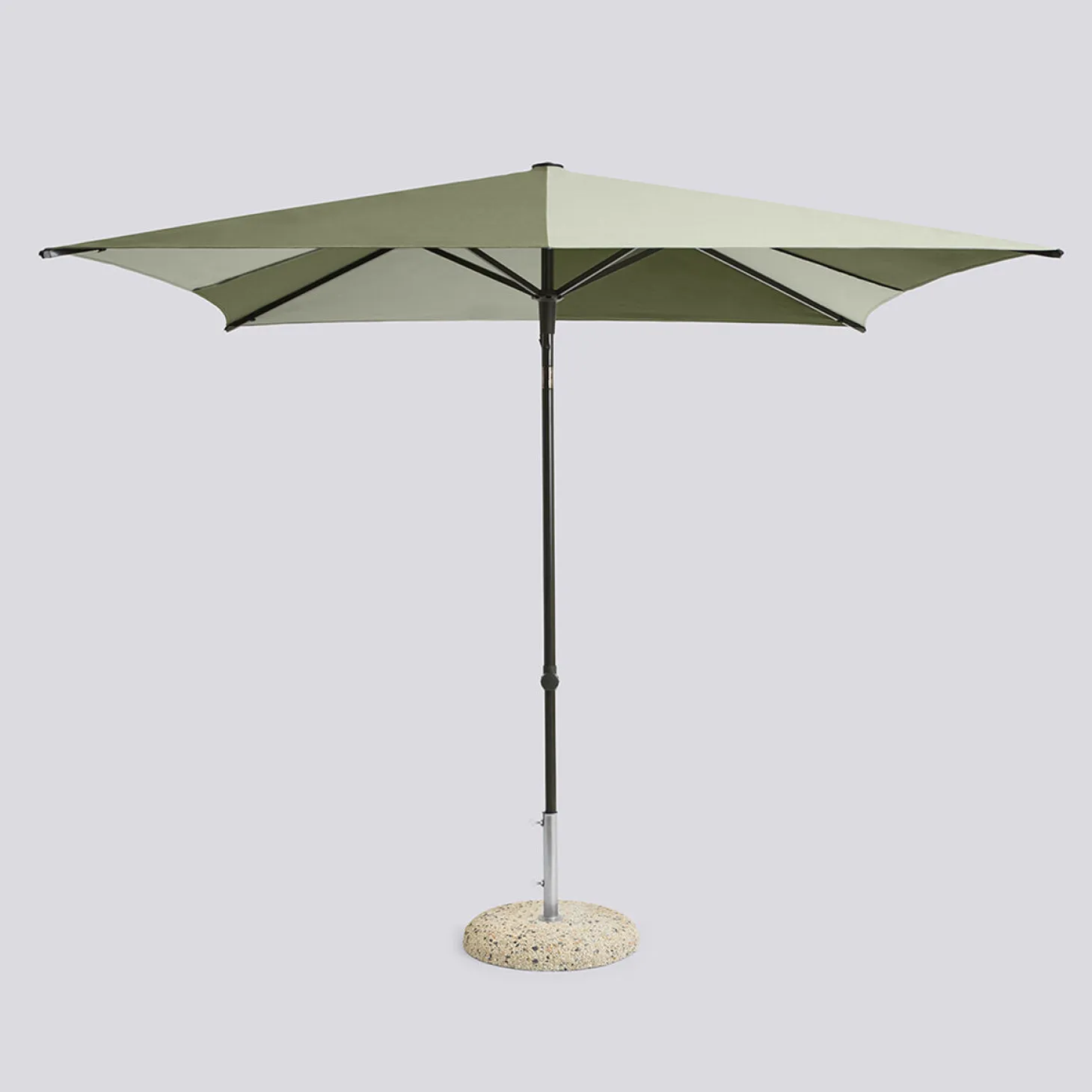 Hay - Terrazza Parasol - Square - Grøn/mørk grøn