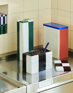 Hay - Tin Container - X-large - Off-white/Blue/Red