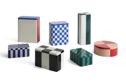 Hay - Tin Container - X-large - Off-white/Blue/Red
