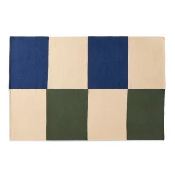 Hay - Tæppe - Ethan cook flat works - peach green check - str. 200 x 300 cm