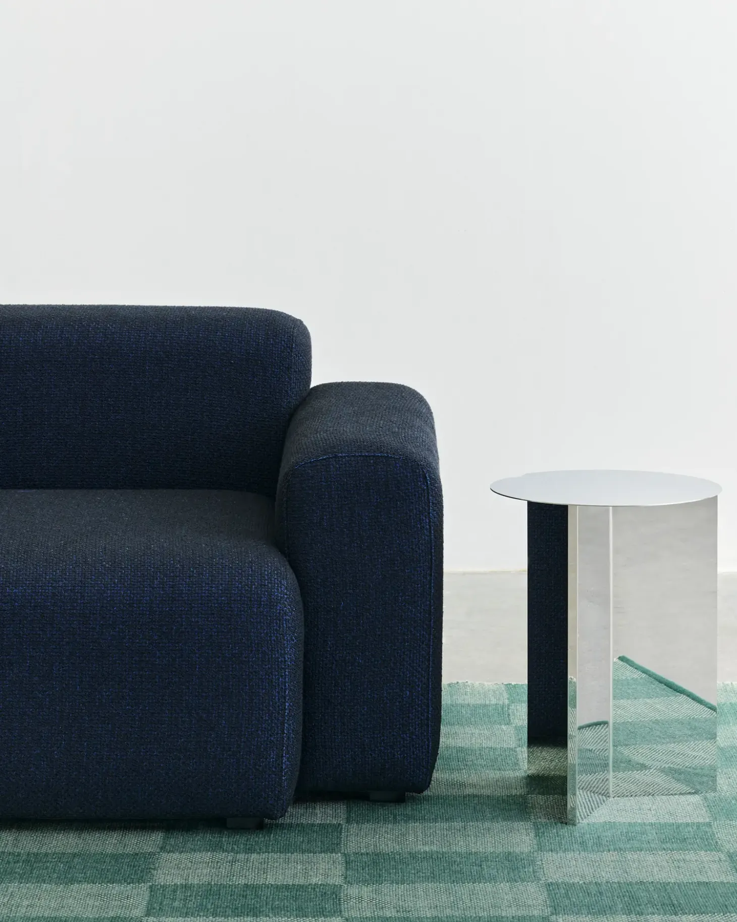 HAY - Tæppe Check Rug - Green/Grøn - 140 x 200 cm