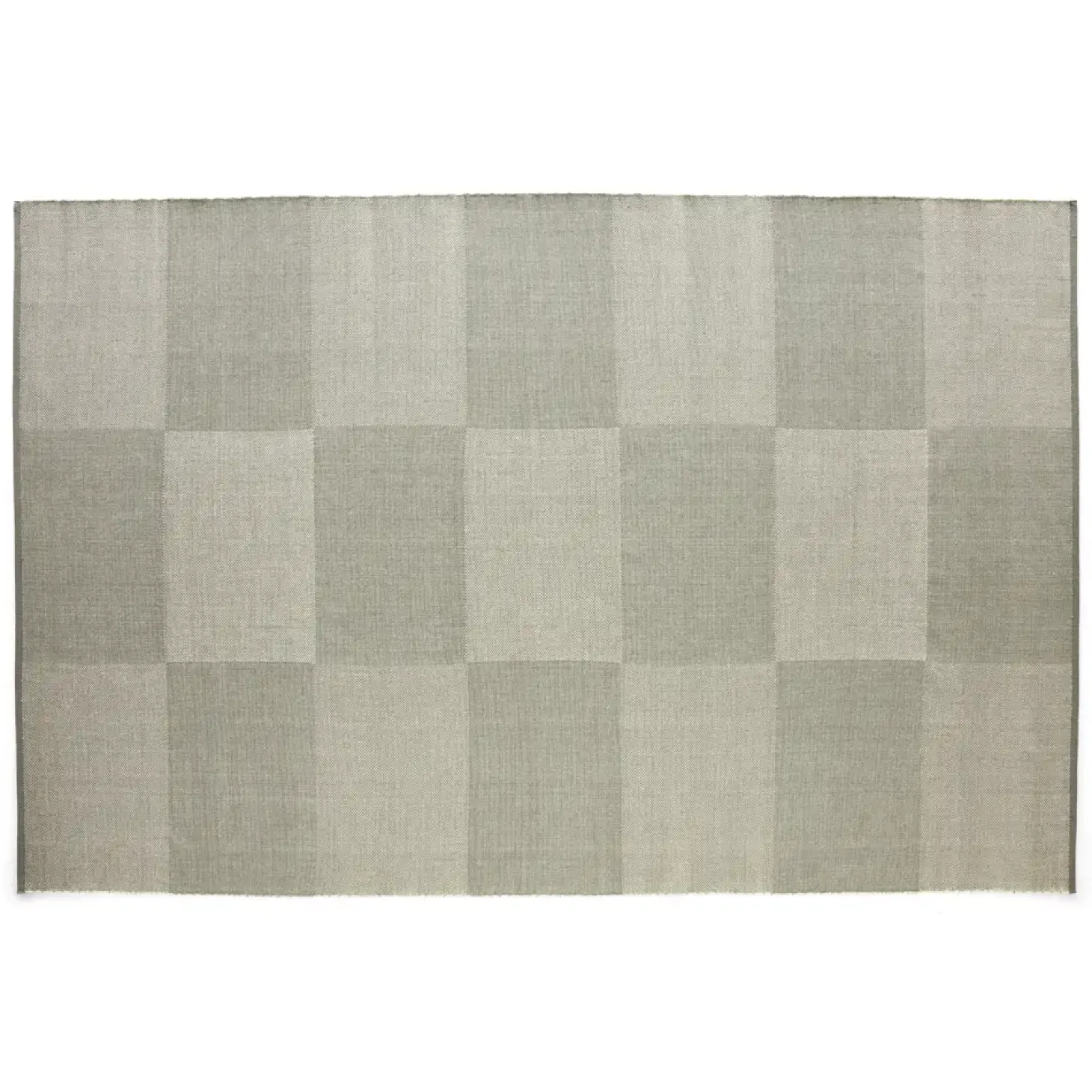 HAY - Tæppe Check Rug - Grey L/ Grå - 200 x 300 cm
