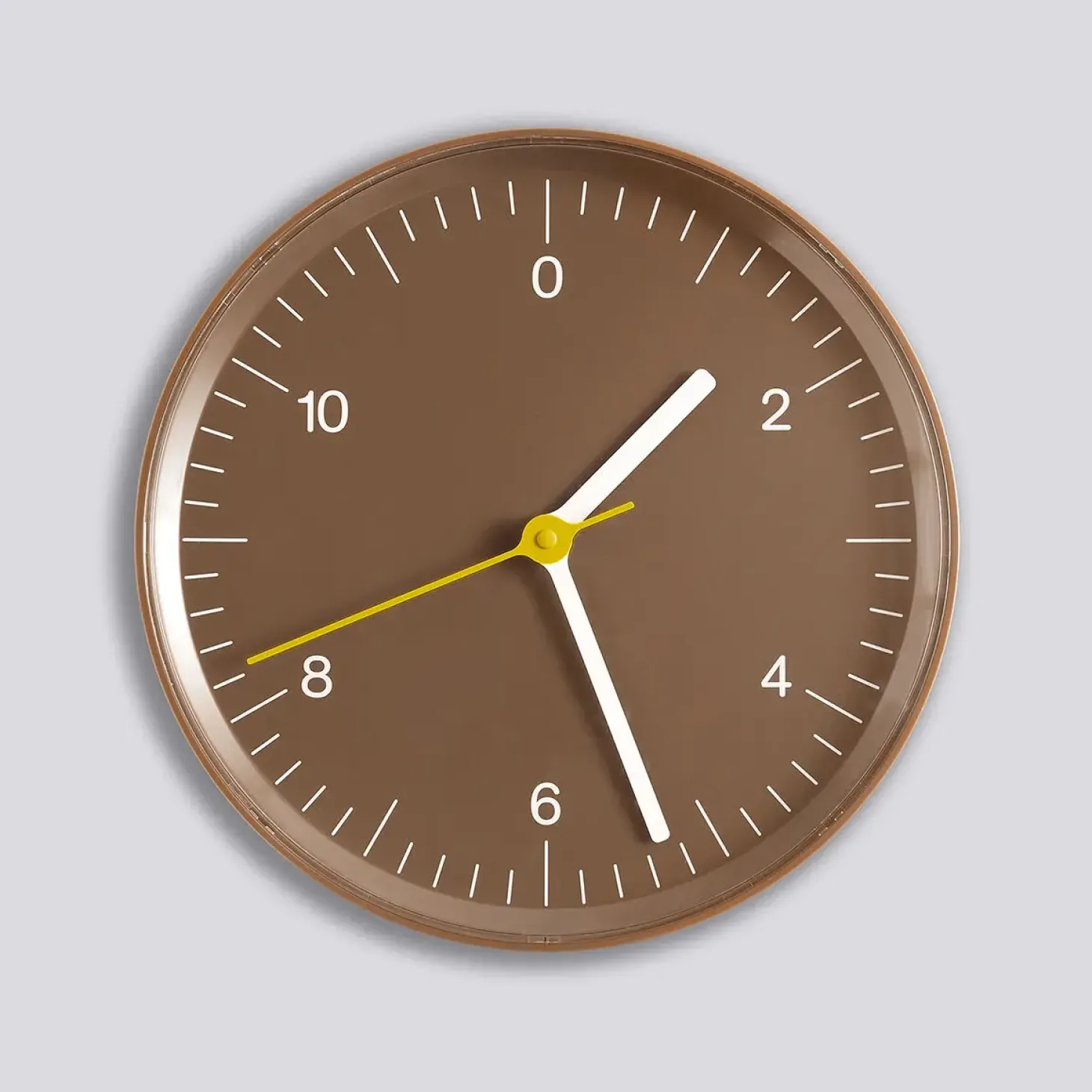 Hay - Wall Clock (Recycled) - Brun