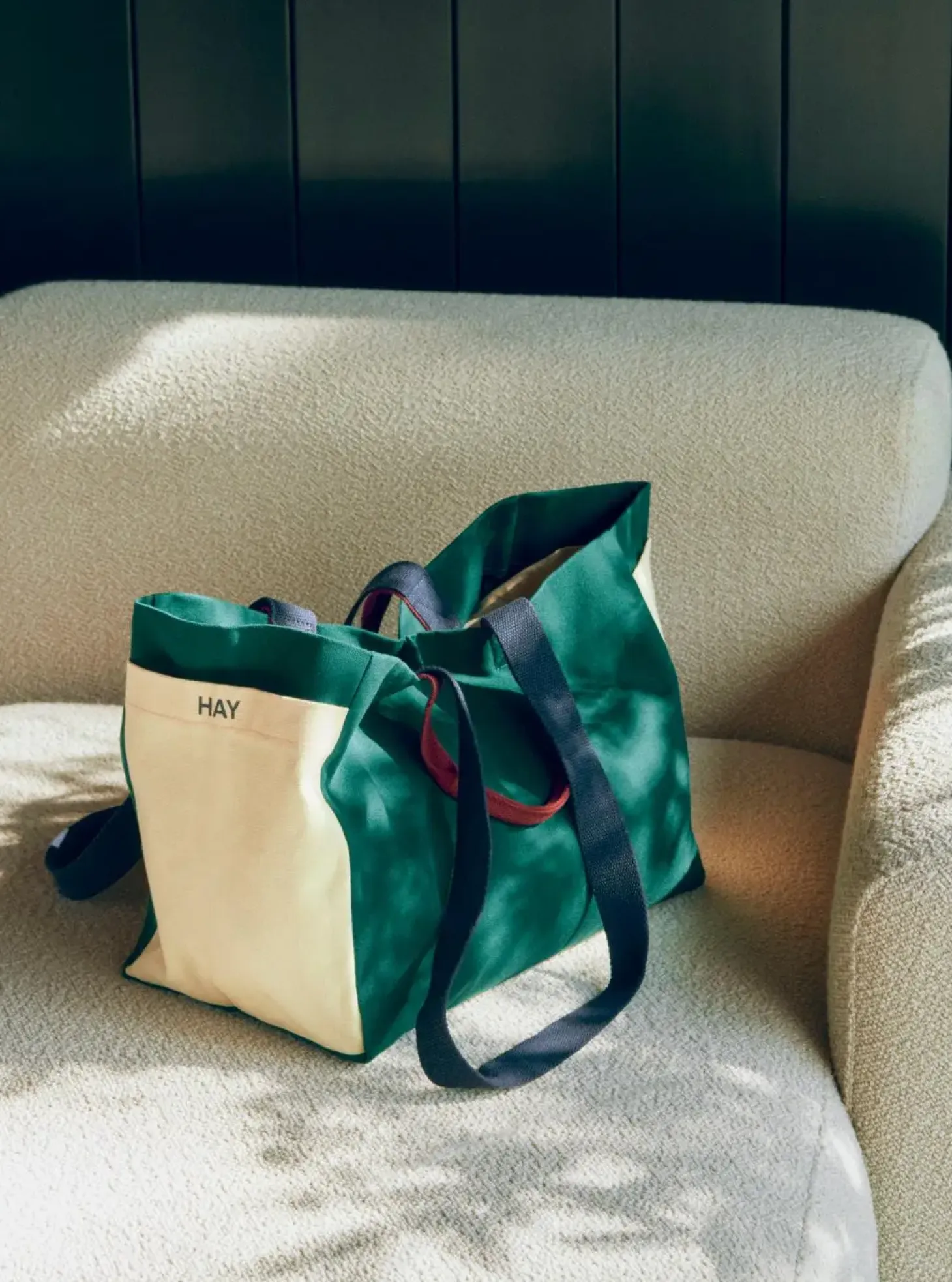 Hay - Weekend Bag (Organic) - Medium - Dark Green Multi - Dark green multi - 669