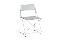 Hay - X-Line Chair - Havestol - Hot galvanised base - Pale linden