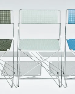 Hay - X-Line Chair Chromed base Indoor - Leek green