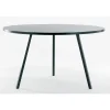 Hay bord - Loop stand round table sort Ø 105 cm. Loop stand bord rundt 105 cm