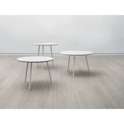 Hay bord - Loop stand table - rundt bord - hvid - Ø 105 cm