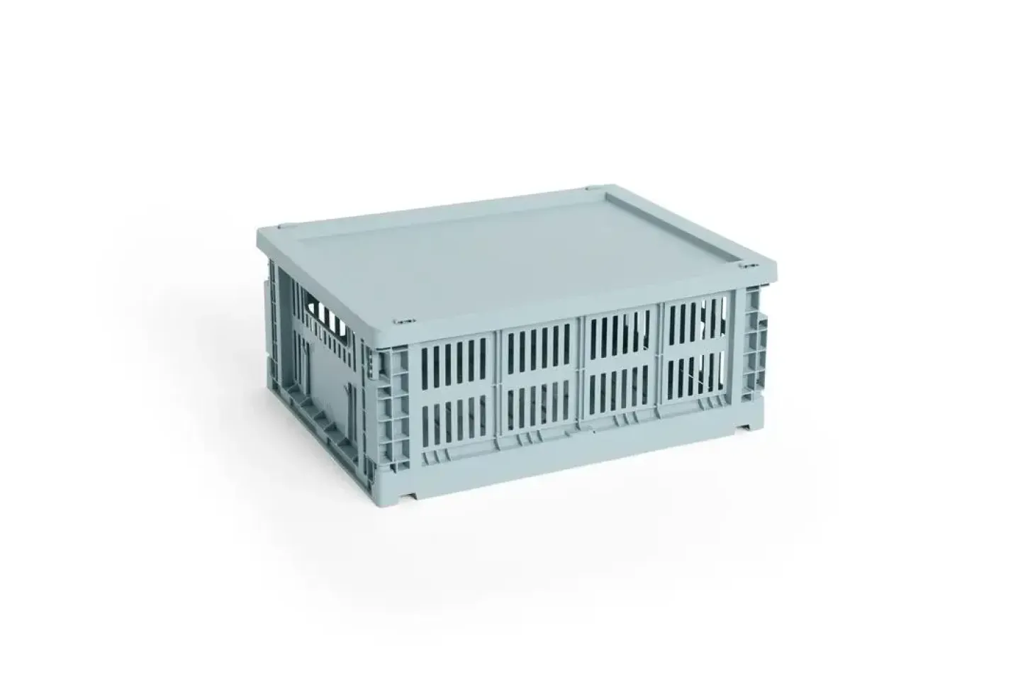 HAY Colour Crate - Medium - Dusty blue