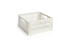 HAY Colour Crate - Medium Square - Off-white