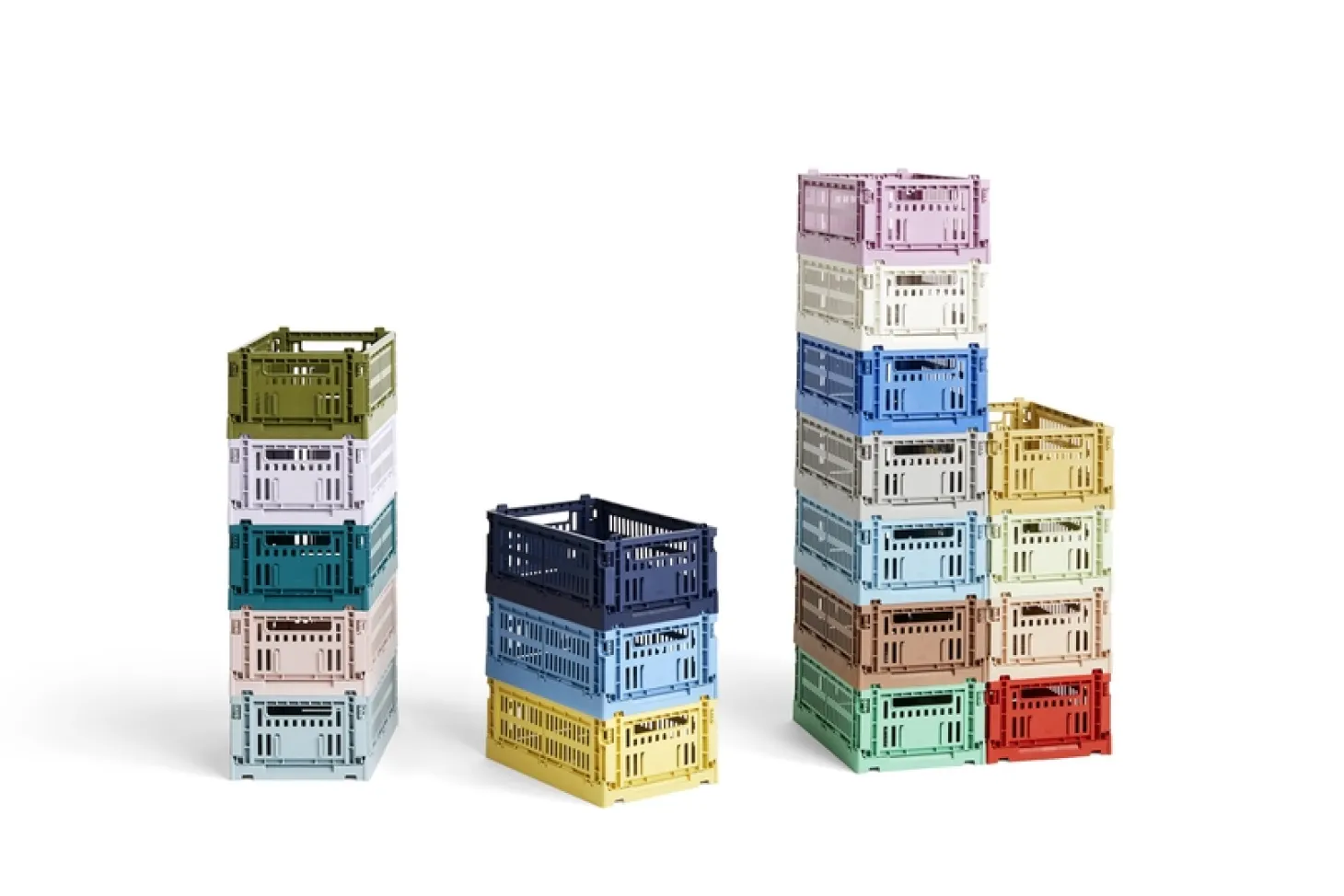 HAY Colour Crate - Small - Soft blue