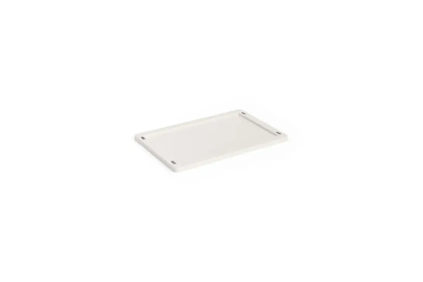 HAY Colour Crate Lid Plastic - Small - Off-white