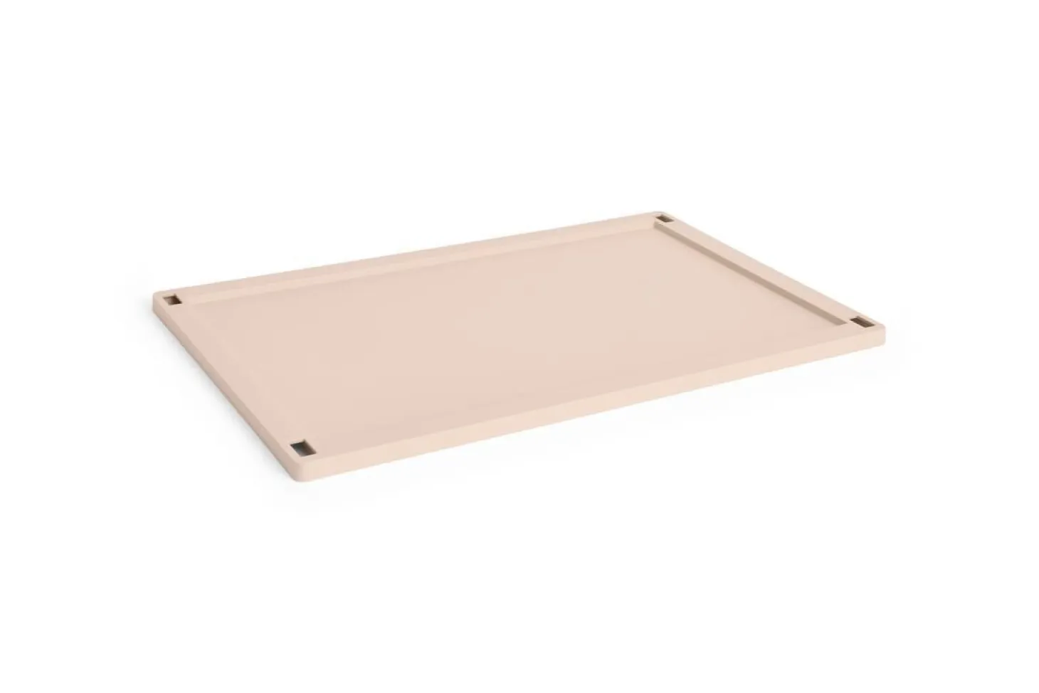 HAY Colour Crate Lid Plastic - Large - Powder