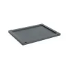 HAY Colour Crate Lid Plastic - Medium - Charcoal