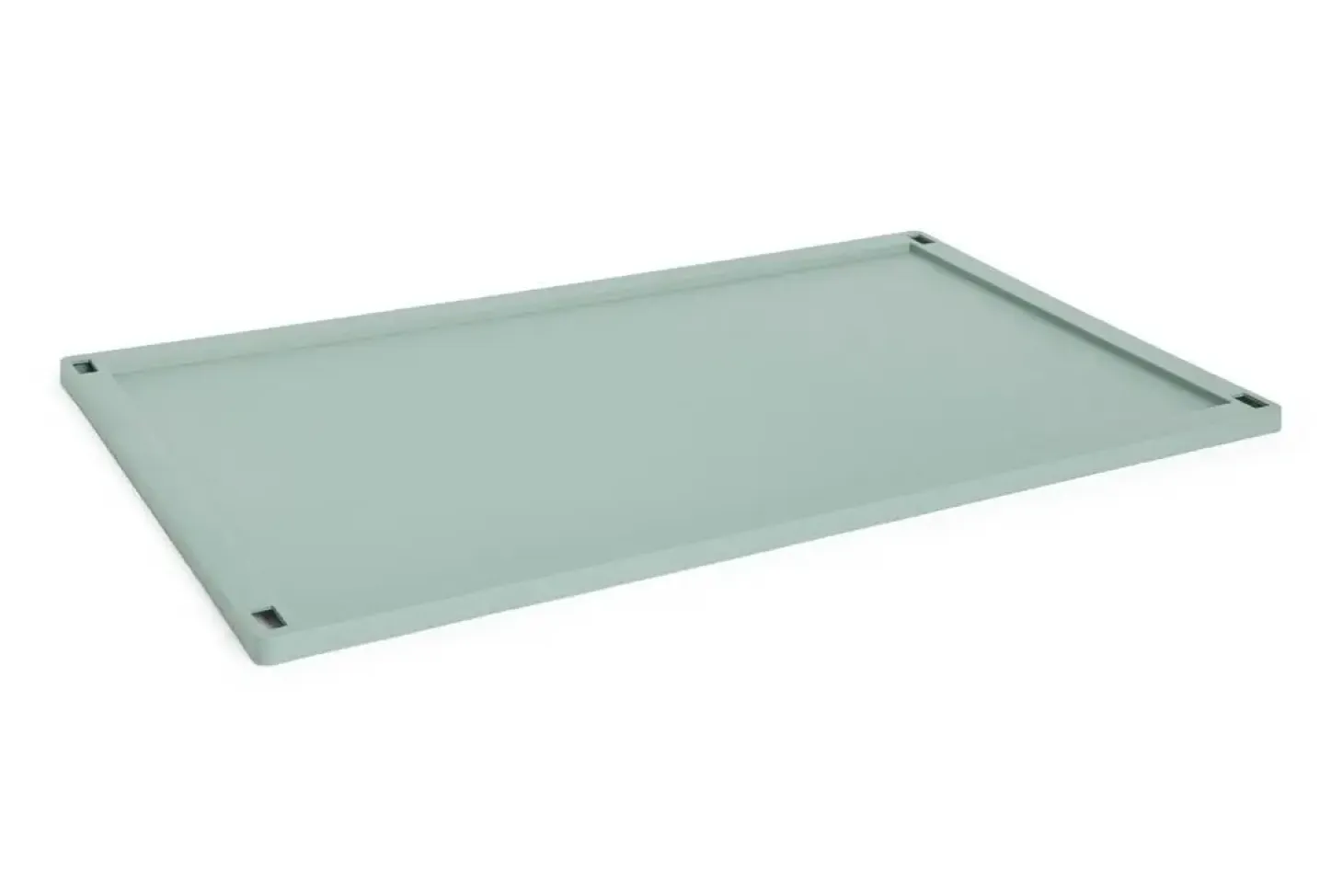 HAY Colour Crate Lid Plastic - X-Large - Sage green