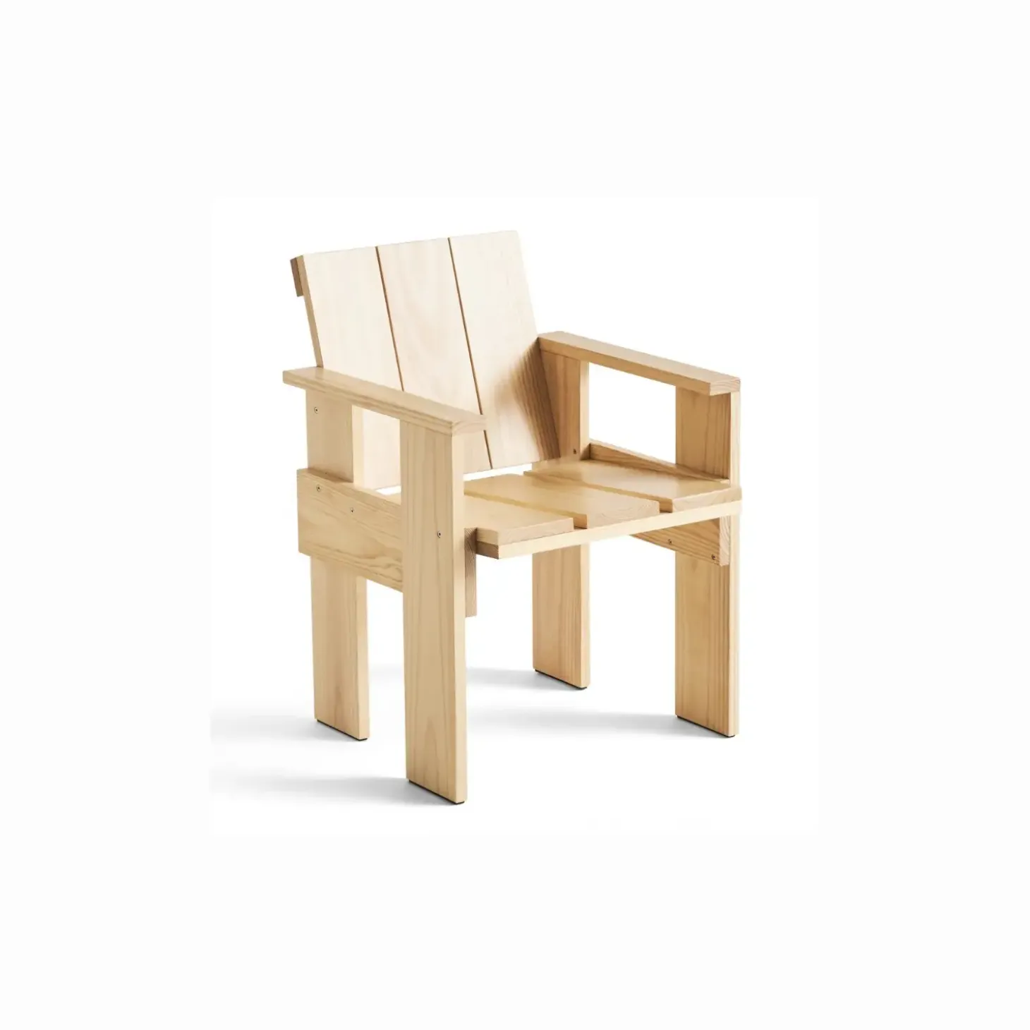 HAY Crate Dining Chair - Lakeret fyrretræ / Lacquered pinewood