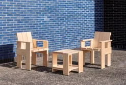 HAY Crate Dining Chair - Lakeret fyrretræ / Lacquered pinewood