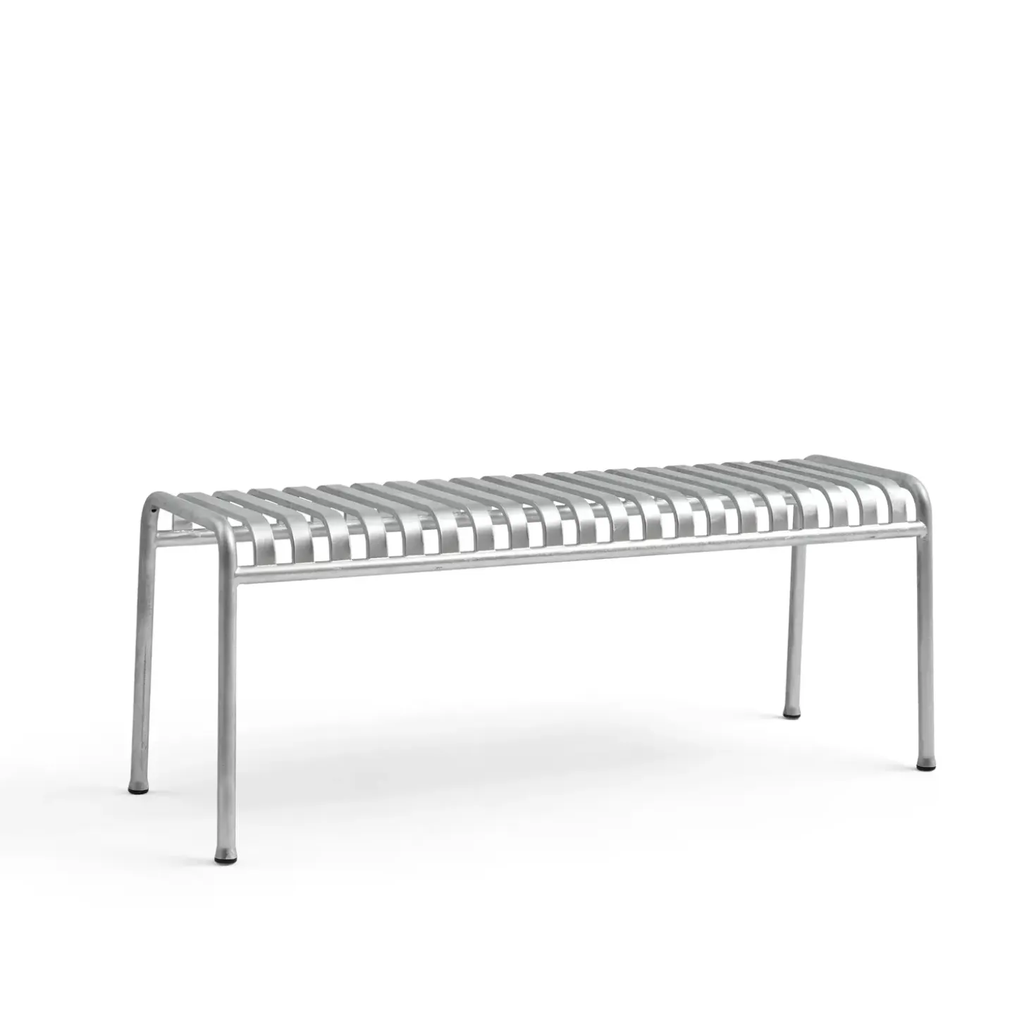 HAY havebænk - Palissade Bænk - Galvaniseret stål - hot galvanised