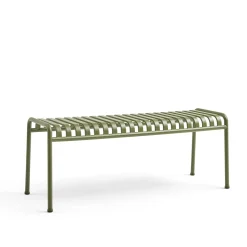 HAY havebænk - Palissade bænk - Oliven grøn - 120 cm.