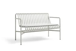 HAY havebænk - Palissade spisebordsbænk i lysegrå / sky grey (dining bench)