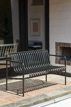 HAY havebænk - Palissade spisebordsbænk - Anthracite - Dining bench