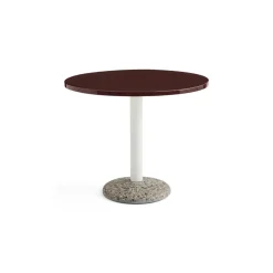 HAY havebord - Keramik bord - Ceramic table - Bordeuax - Ø90 cm