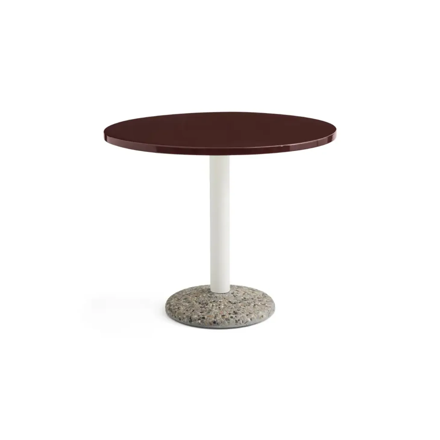HAY havebord - Keramik bord - Ceramic table - Bordeuax - Ø90 cm