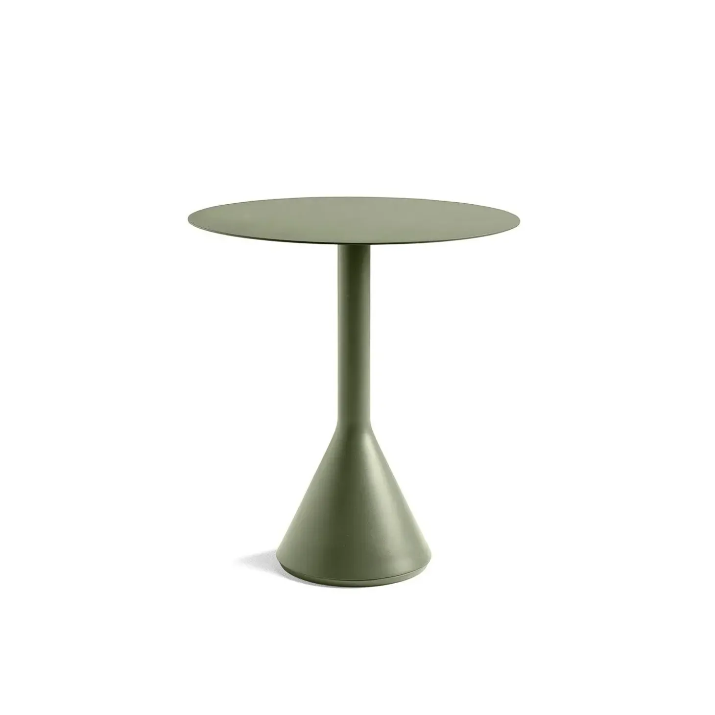 HAY havebord - Palissade bord - Cone table - Oliven - Ø 70 cm