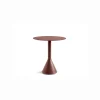 HAY havebord - Palissade bord - Cone table - Rød - Iron red - Ø 70 cm