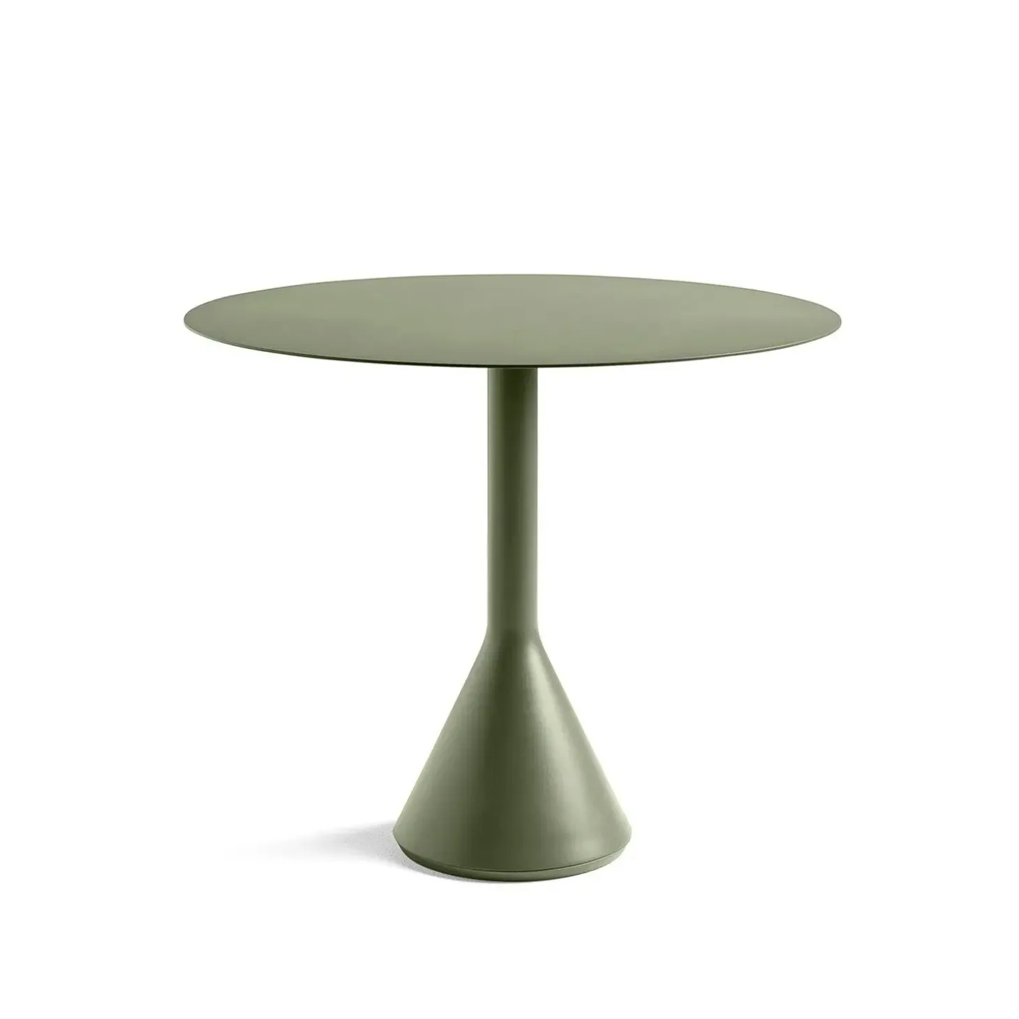 HAY havebord - Palissade bord - Cone table - Oliven - Ø: 90 cm