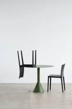 HAY havebord - Palissade bord - Cone table - Oliven - Ø: 90 cm