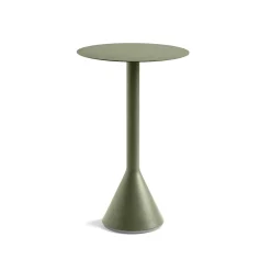 HAY havebord - Palissade Cone table High - Oliven grøn - Ø: 60 cm