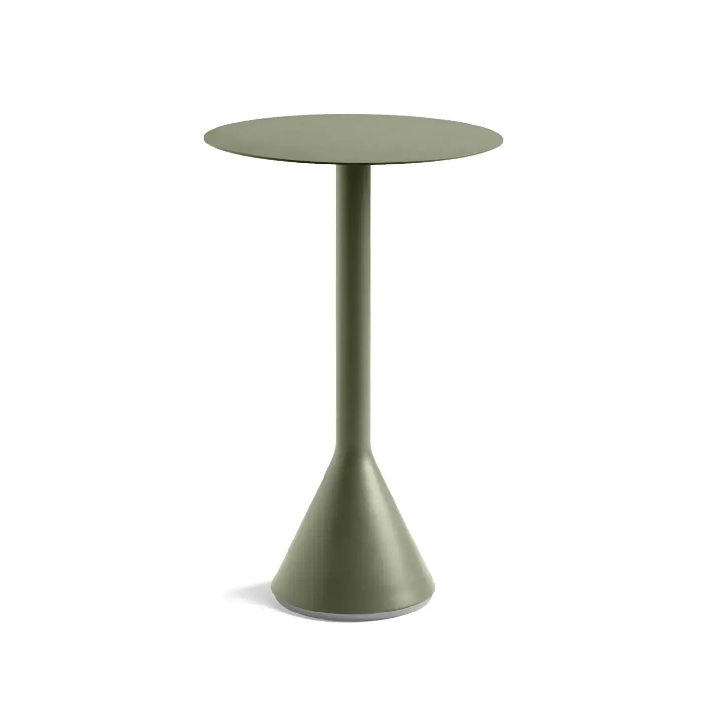 HAY havebord - Palissade Cone table High - Oliven grøn - Ø: 60 cm