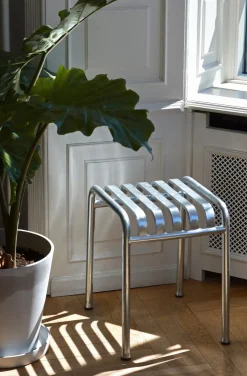 HAY haveskammel - Palissade skammel - Galvaniseret stål - hot galvanised - stool
