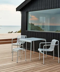 HAY haveskammel - Palissade skammel - Galvaniseret stål - hot galvanised - stool