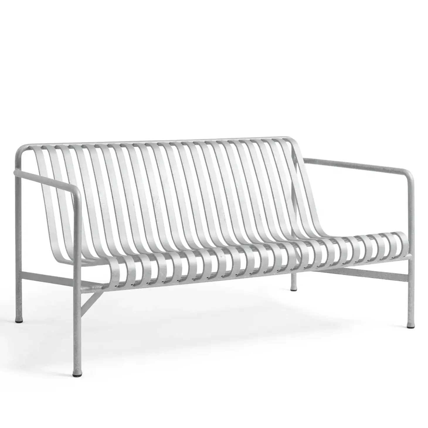 HAY havesofa - Palissade Lounge Sofa - Galvaniseret stål - hot galvanised