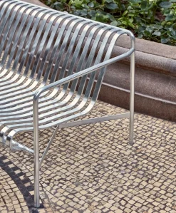 HAY havesofa - Palissade Lounge Sofa - Galvaniseret stål - hot galvanised