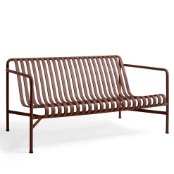 HAY havesofa - Palissade lounge sofa - Rød - Iron red