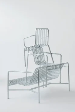 HAY havestol - Palissade Armchair - Galvaniseret stål - hot galvanised