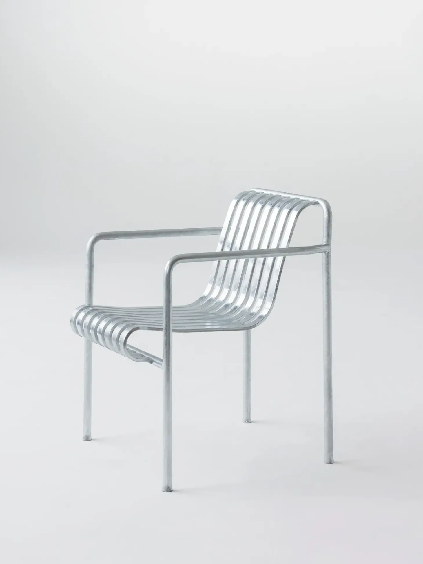 HAY havestol - Palissade Dining Armchair - Galvaniseret stål