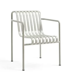 HAY havestol - Palissade spisebordsstol - lysegrå - sky grey - Dining arm chair