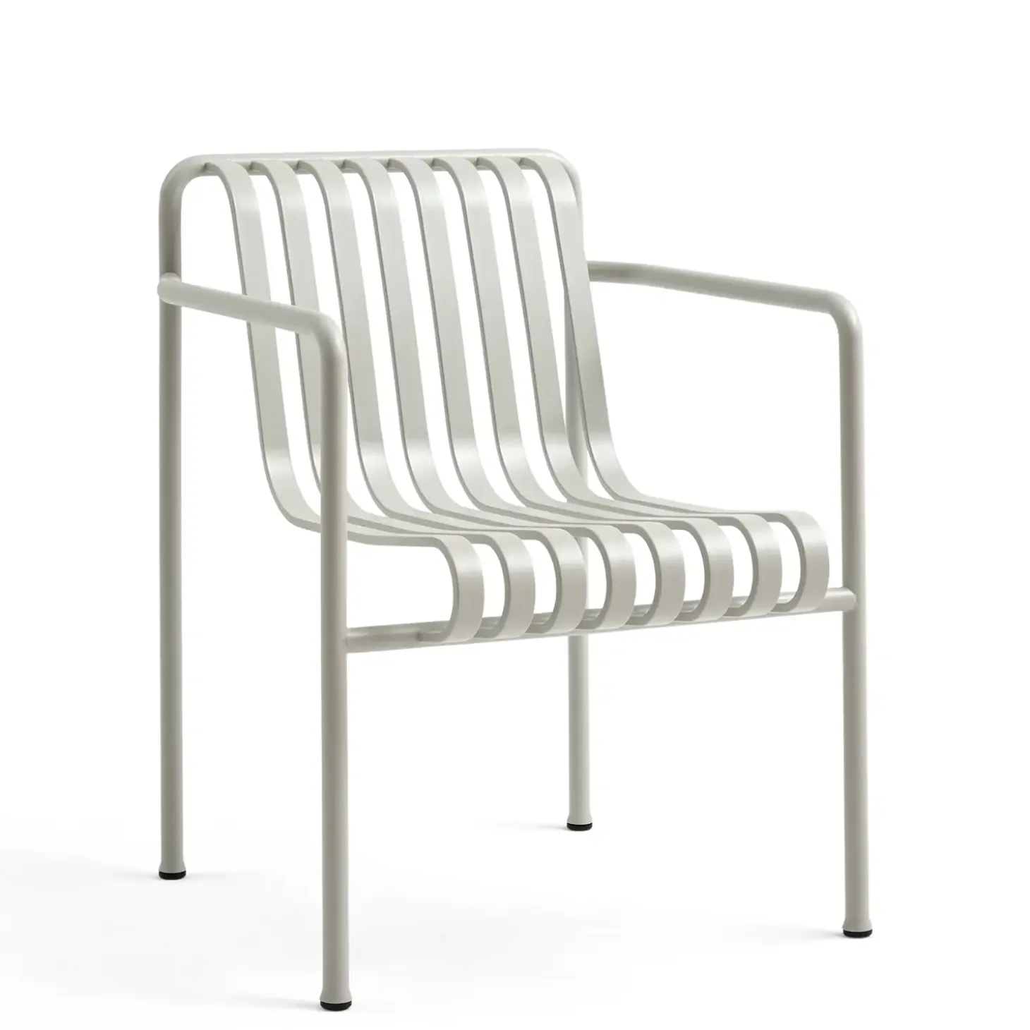 HAY havestol - Palissade spisebordsstol - lysegrå - sky grey - Dining arm chair