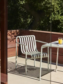 HAY havestol - Palissade spisebordsstol - lysegrå - sky grey - Dining arm chair