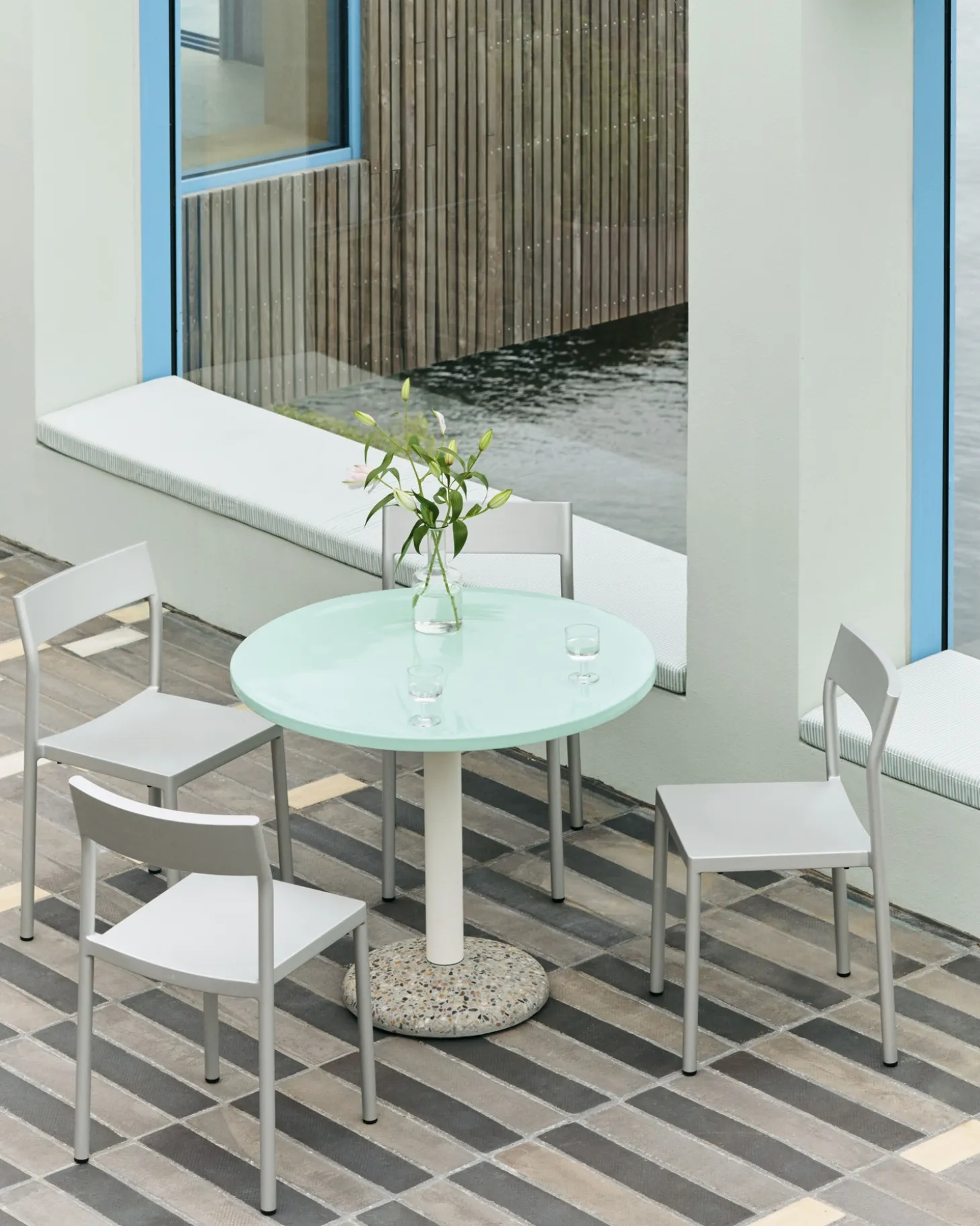 HAY havestol - Type Chair - Silver grey - Lysegrå