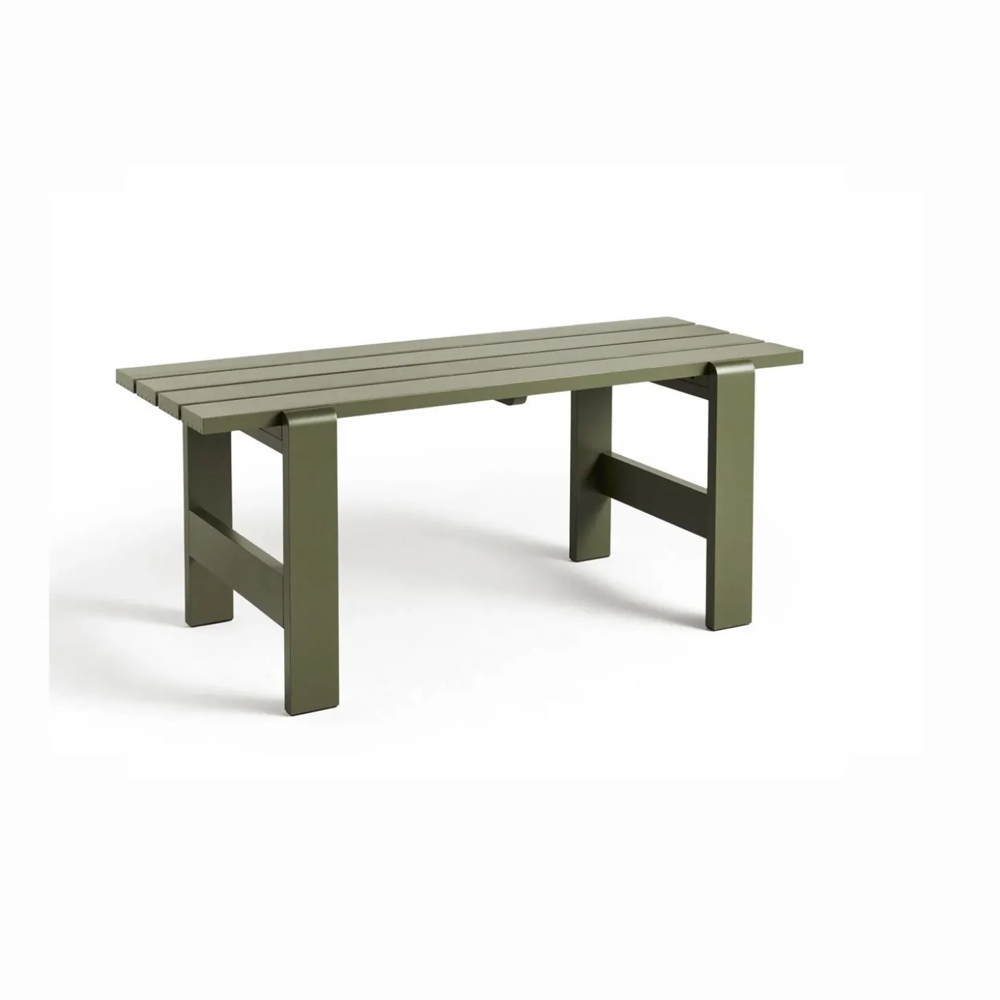 HAY Weekday Havebord - 180 cm - Oliven - Lakeret Fyrretræ / Pinewood