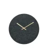 Hemverk - Vægur - Felt grå - Ø28 cm - Kobber visere
